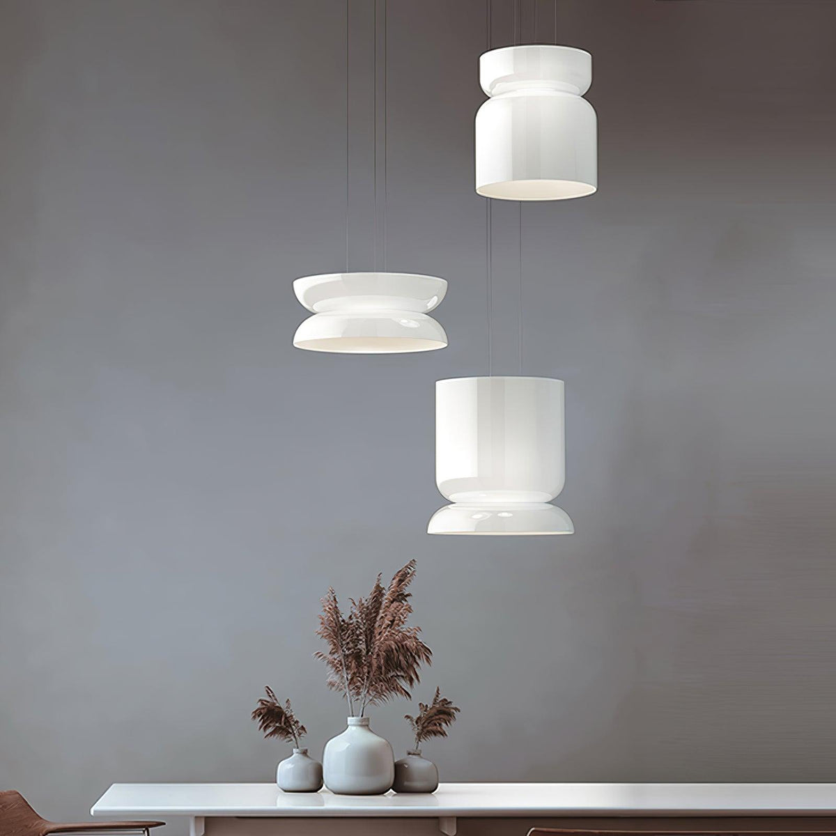 Casorion Modern Minimalist Led Glass Pendant Lamp - Neutralighting