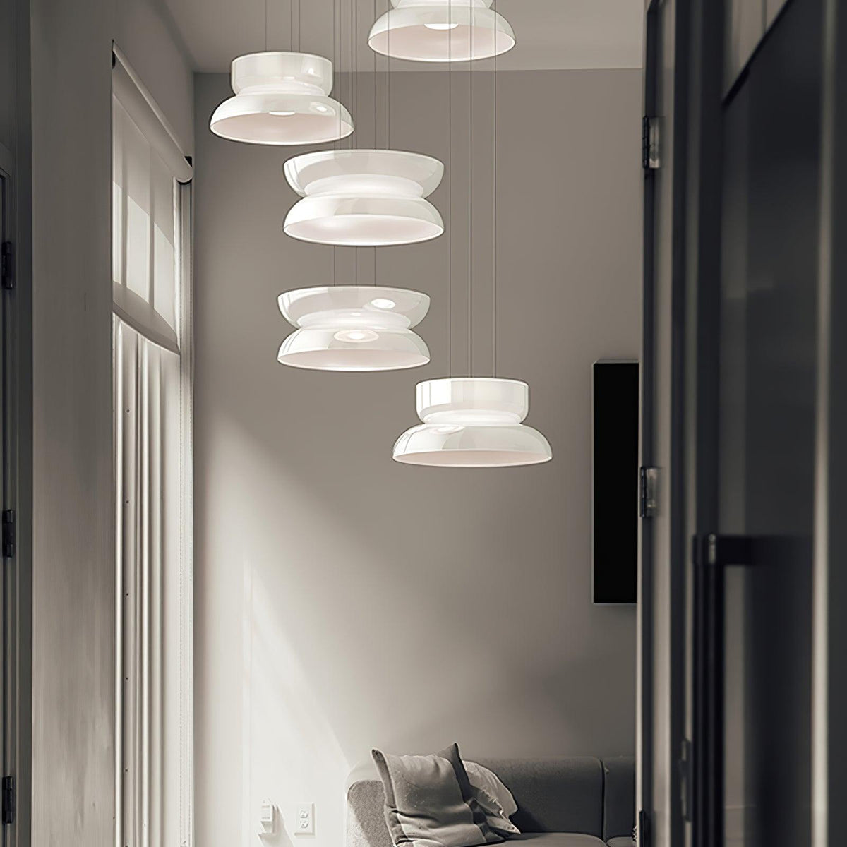 Casorion Modern Minimalist Led Glass Pendant Lamp - Neutralighting