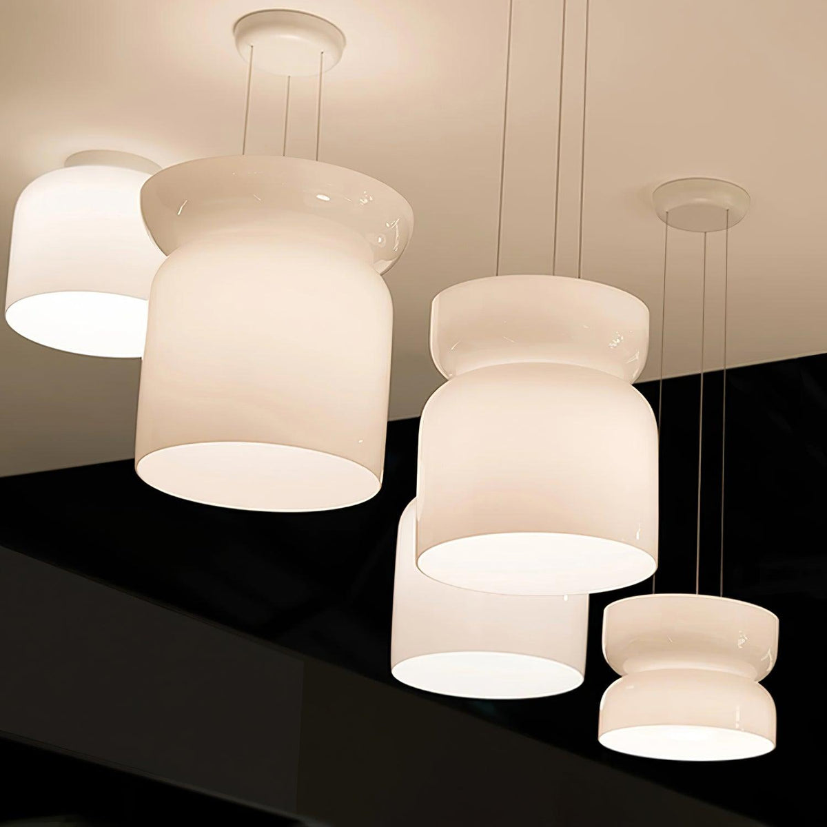 Casorion Modern Minimalist Led Glass Pendant Lamp - Neutralighting