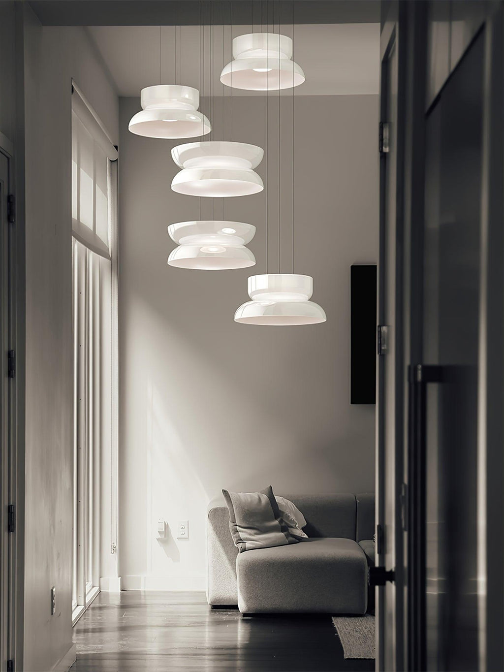 Casorion Modern Minimalist Led Glass Pendant Lamp - Neutralighting