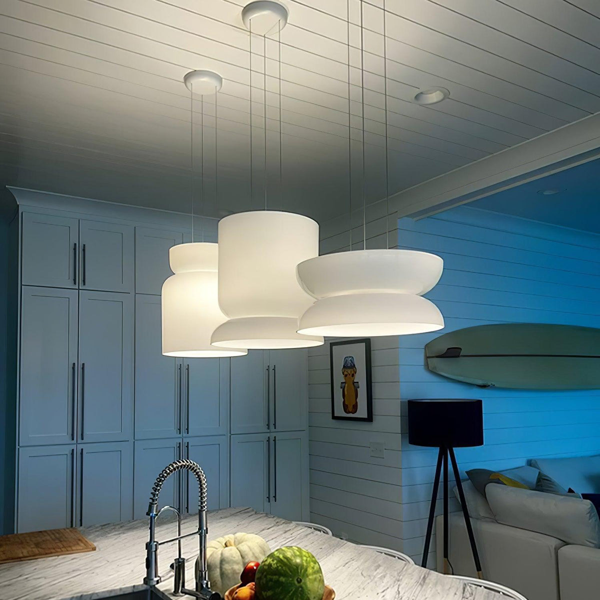 Casorion Modern Minimalist Led Glass Pendant Lamp - Neutralighting