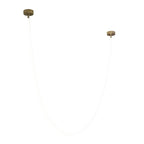 Solara Suspension Courbe Flexible Silicone Laiton - Neutralighting