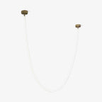 Solara Suspension Courbe Flexible Silicone Laiton - Neutralighting