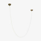 Solara Suspension Courbe Flexible Silicone Laiton - Neutralighting