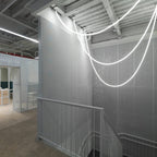 Solara Suspension Courbe Flexible Silicone Laiton - Neutralighting