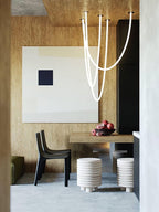 Solara Suspension Courbe Flexible Silicone Laiton - Neutralighting