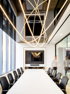 Solara Suspension Courbe Flexible Silicone Laiton - Neutralighting