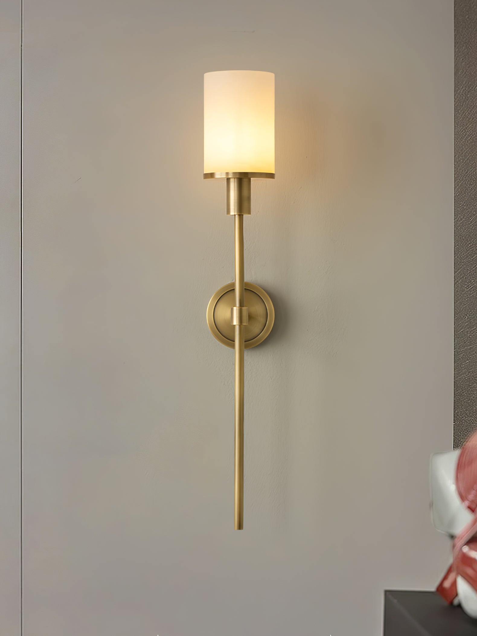 Mycara Applique Murale Classique en Albâtre Art Nordique - Neutralighting