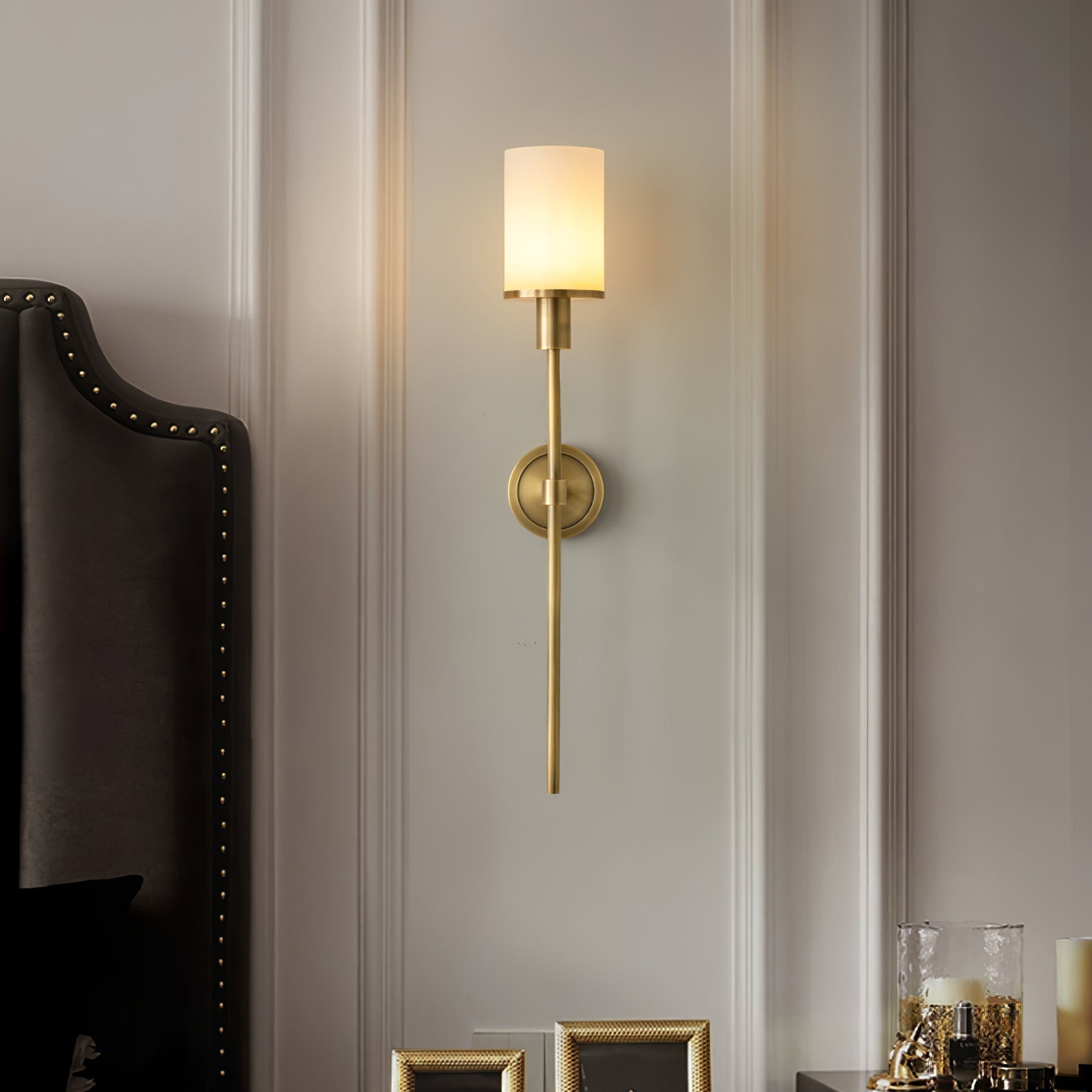 Mycara Applique Murale Classique en Albâtre Art Nordique - Neutralighting