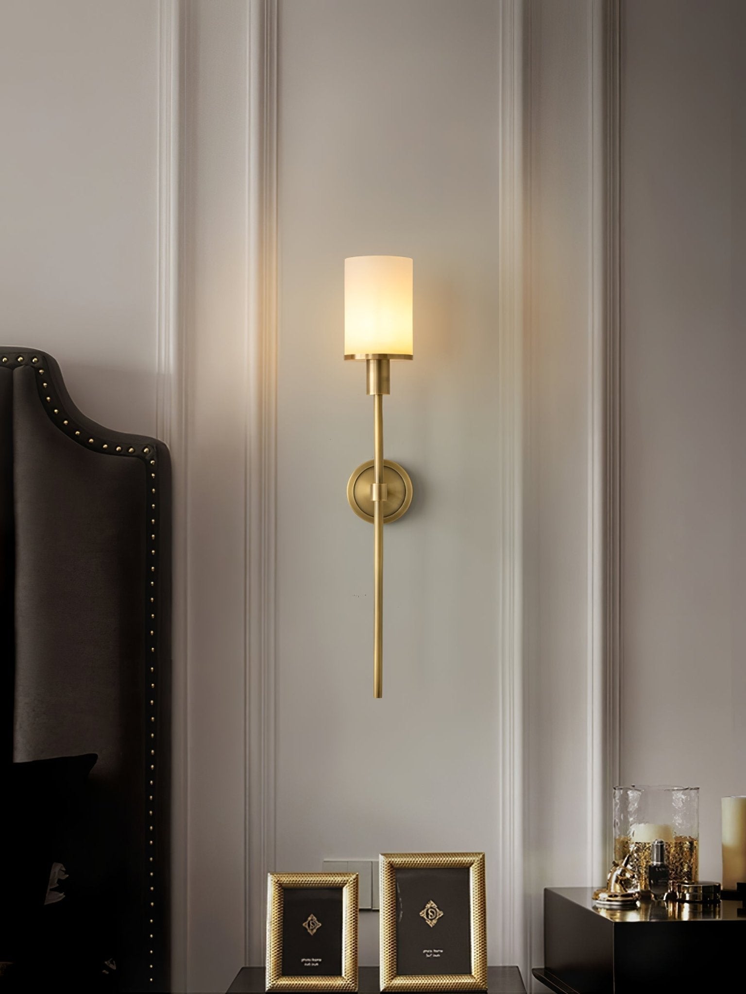 Mycara Applique Murale Classique en Albâtre Art Nordique - Neutralighting
