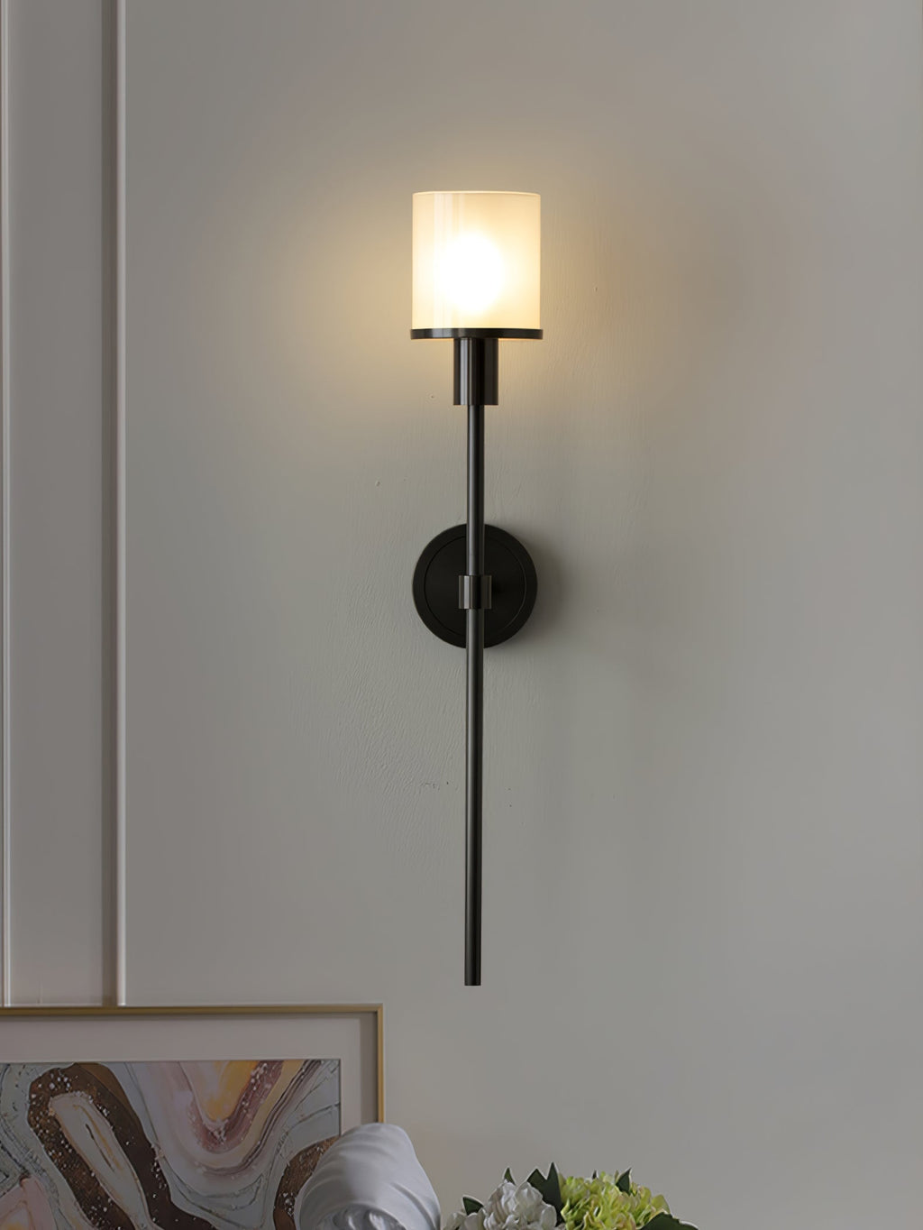 Mycara Applique Murale Classique en Albâtre Art Nordique - Neutralighting