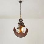 Epoch Rétro LED Suspension Bois Métal Verre Salon/Salle À Manger - Neutralighting