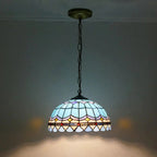 Tiffany Rétro LED Suspension Métal Verre Salle À Manger/Salon - Neutralighting