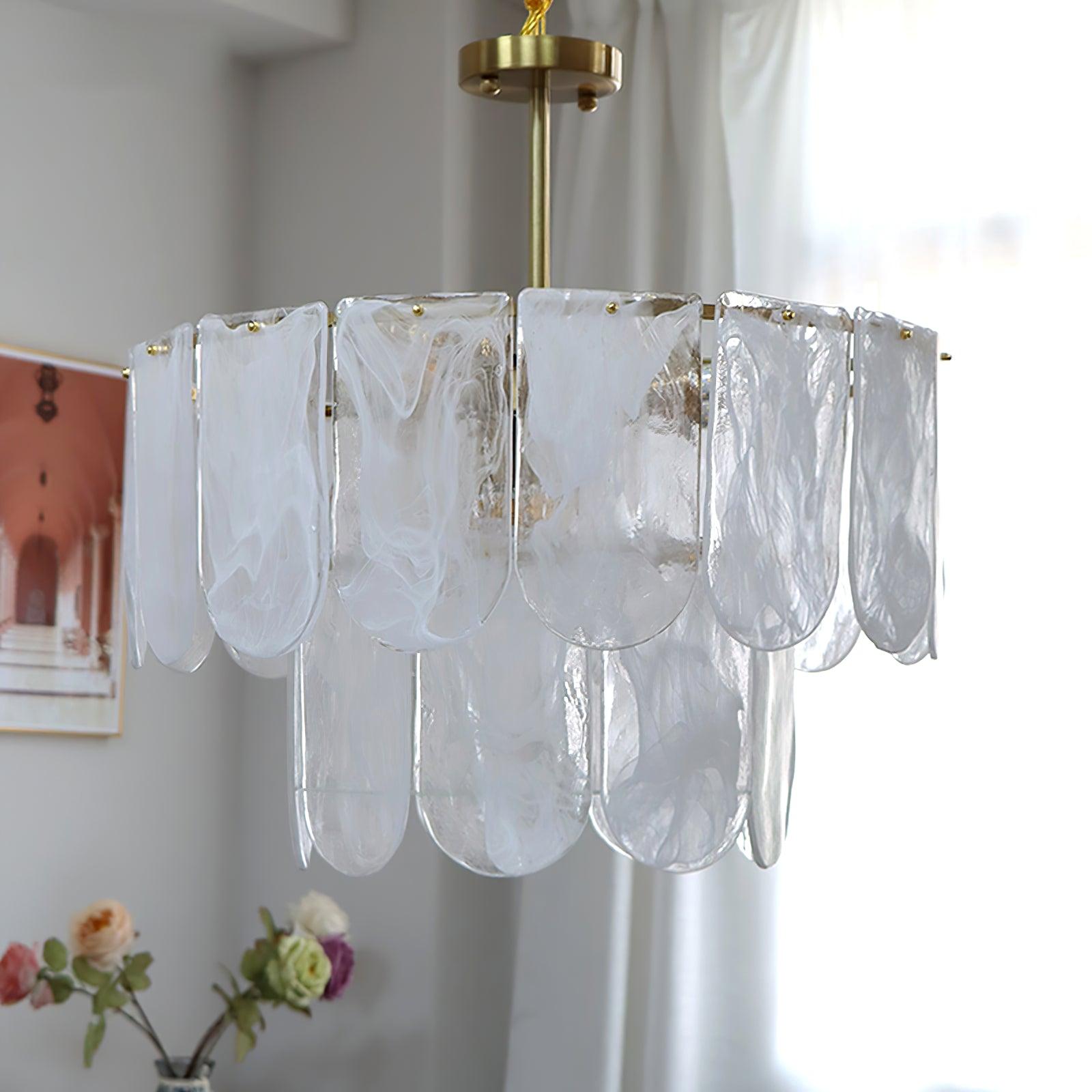 Lustra Chandelier Verre Classique Traditionnel - Neutralighting