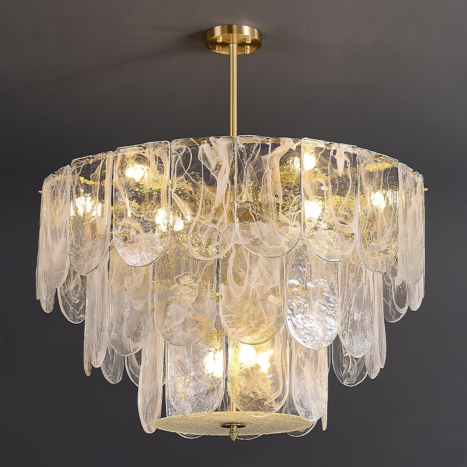 Lustra Chandelier Verre Classique Traditionnel - Neutralighting