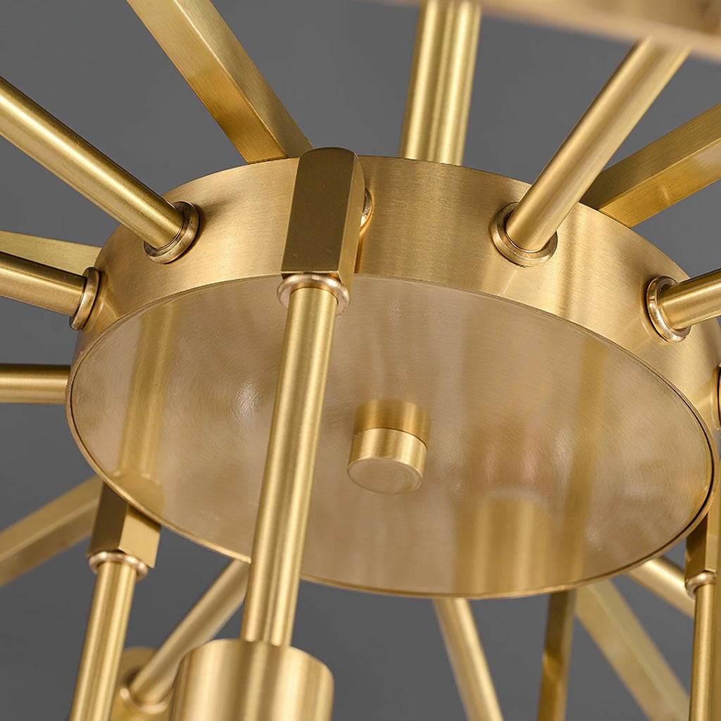 Lustra Chandelier Verre Classique Traditionnel - Neutralighting