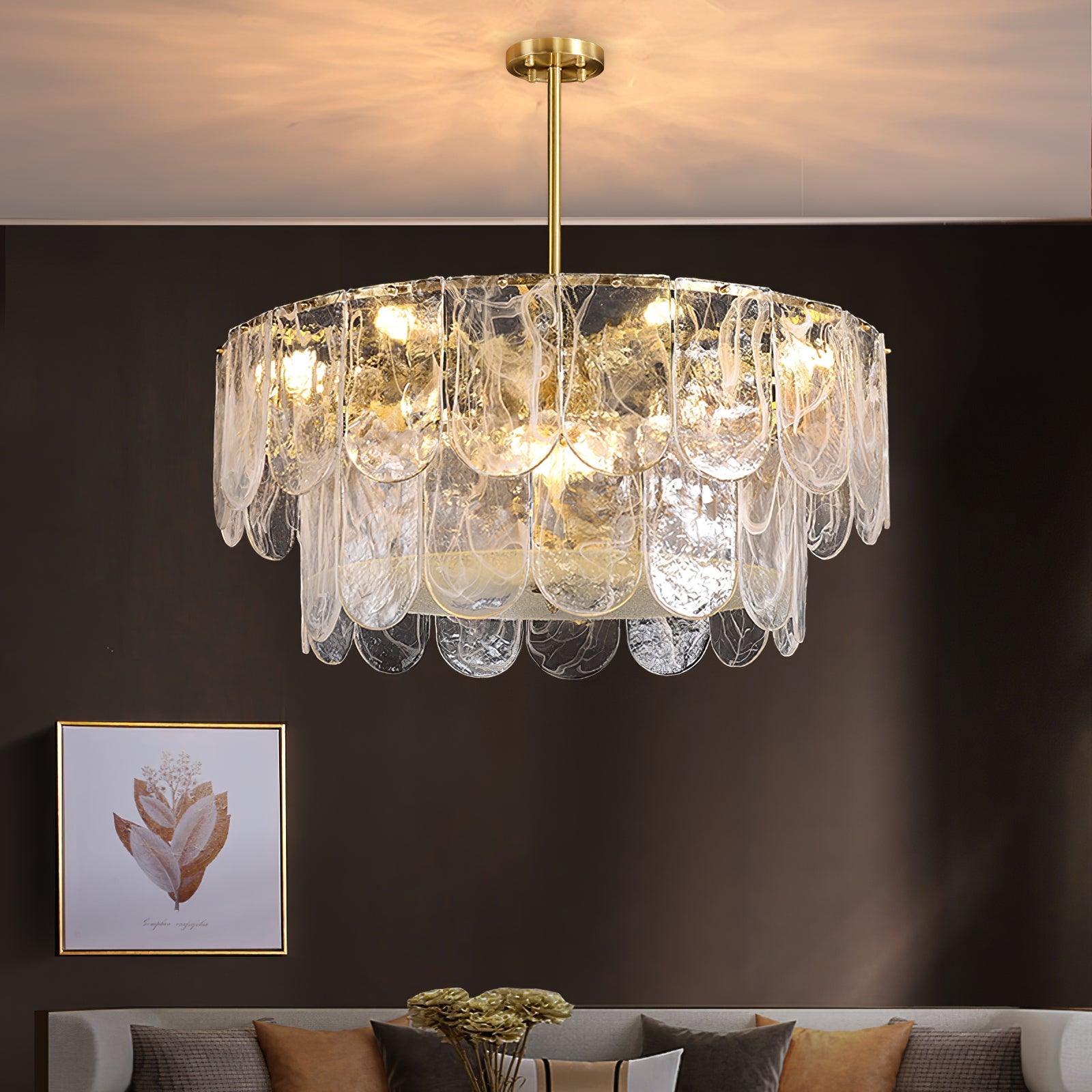 Lustra Chandelier Verre Classique Traditionnel - Neutralighting