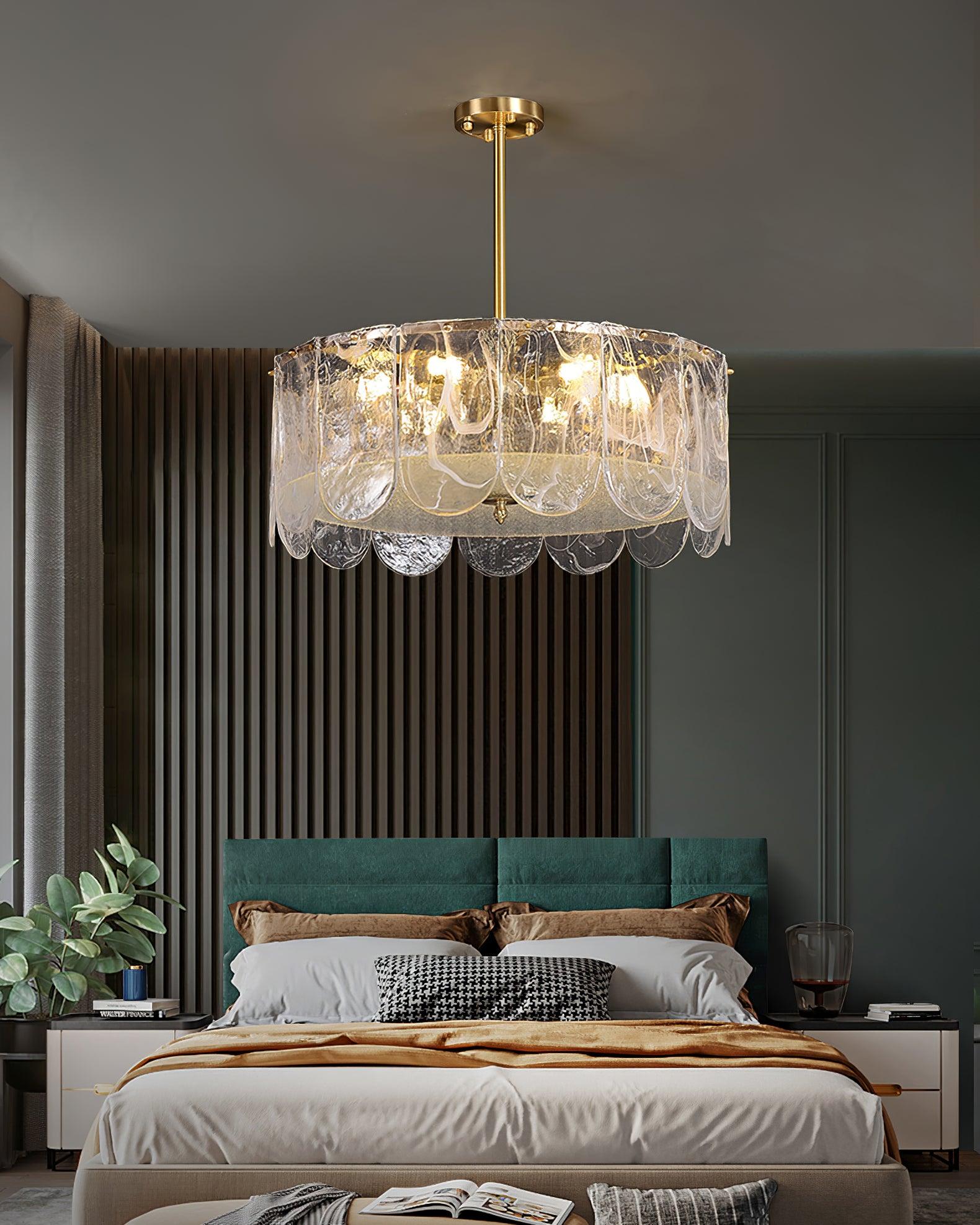 Lustra Chandelier Verre Classique Traditionnel - Neutralighting