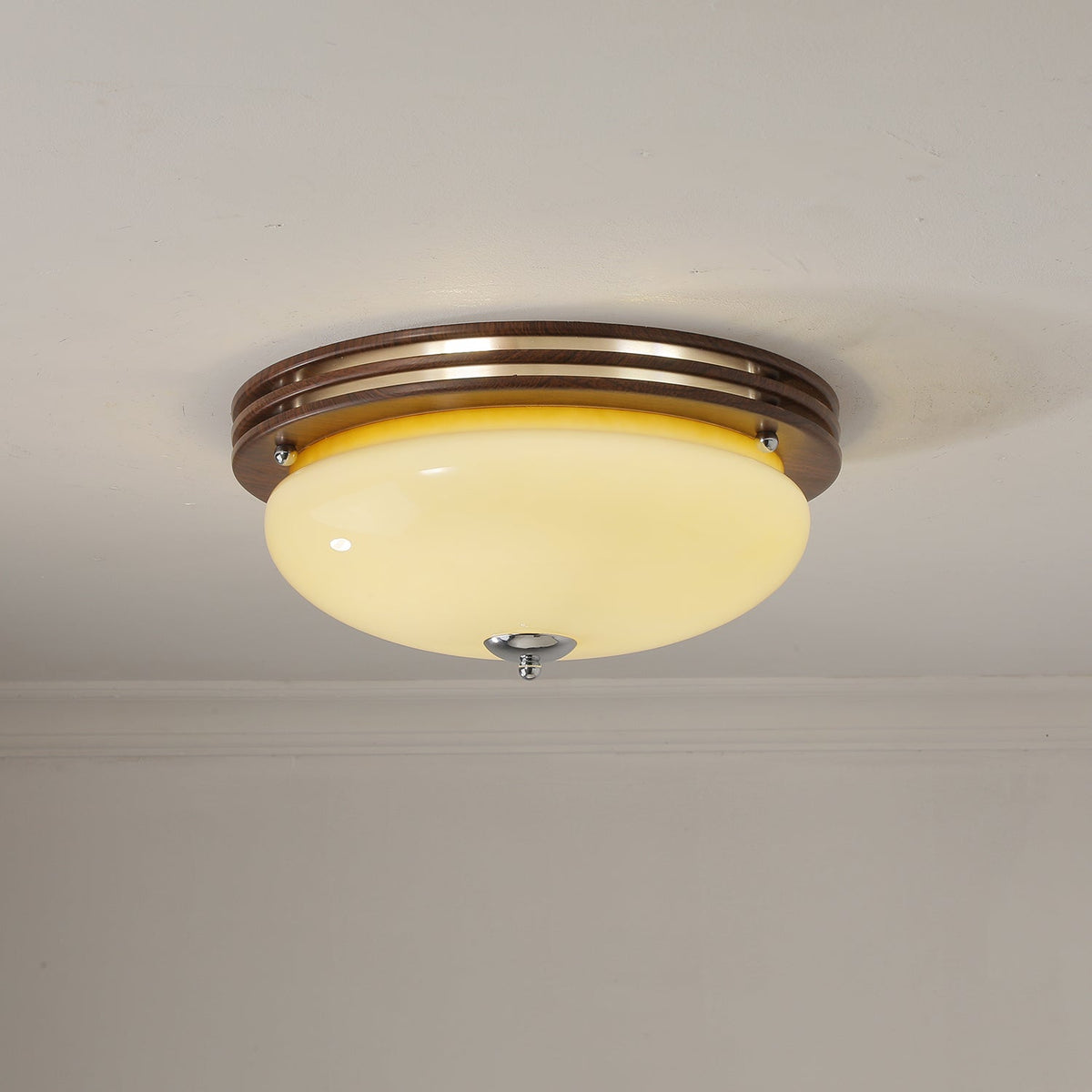 Lysilarae Plafonnier Classique Sphérique en Verre - Neutralighting