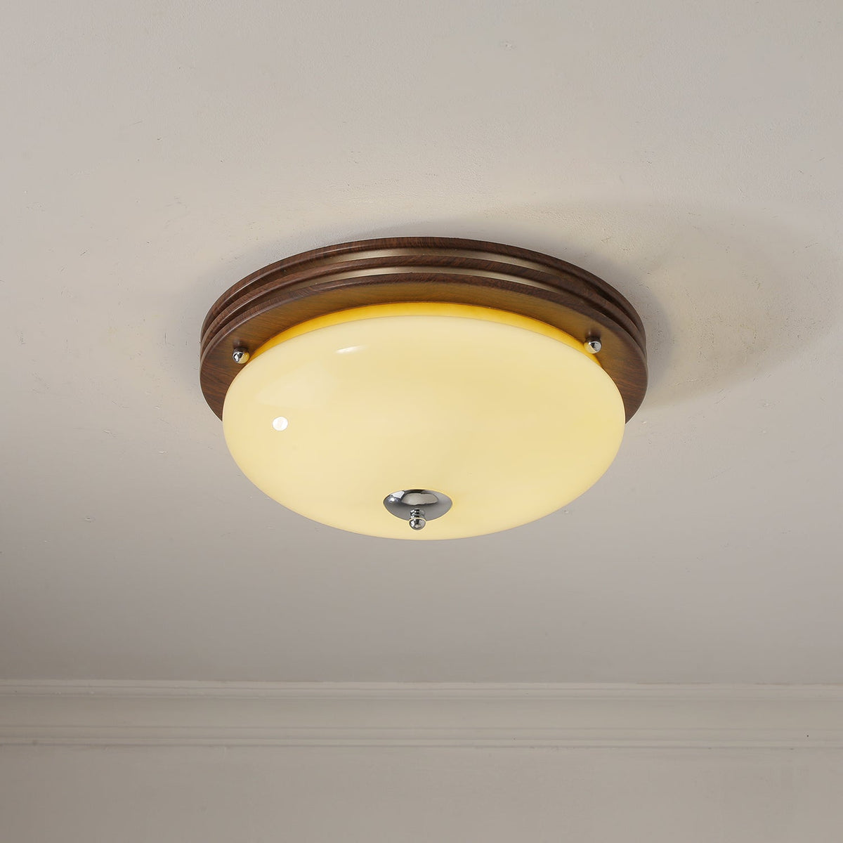 Lysilarae Plafonnier Classique Sphérique en Verre - Neutralighting