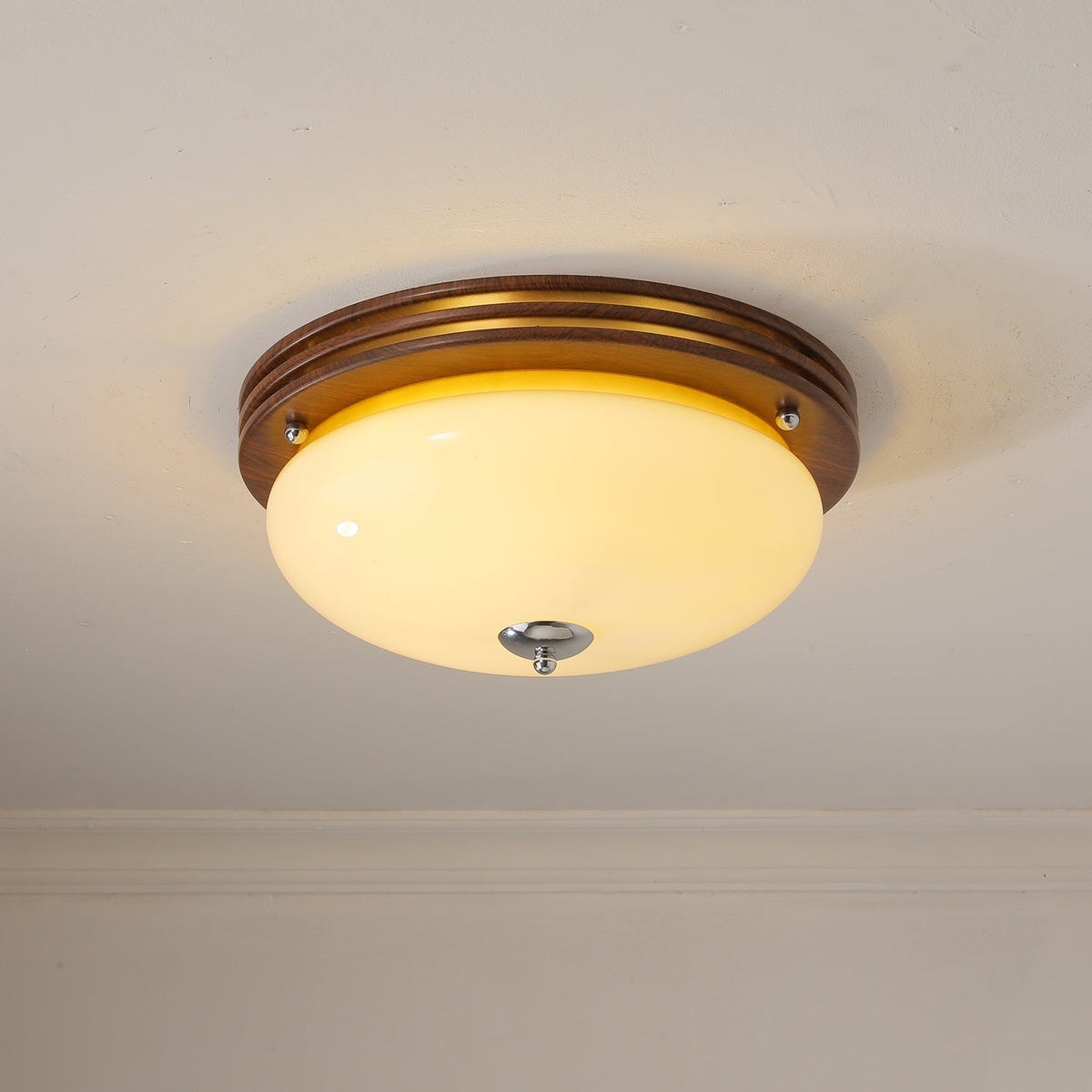 Lysilarae Plafonnier Classique Sphérique en Verre - Neutralighting