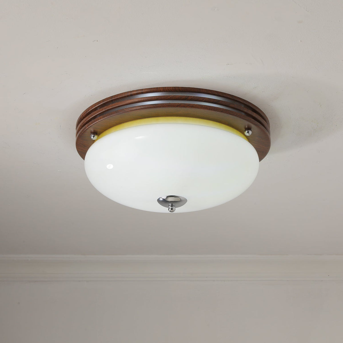 Lysilarae Plafonnier Classique Sphérique en Verre - Neutralighting