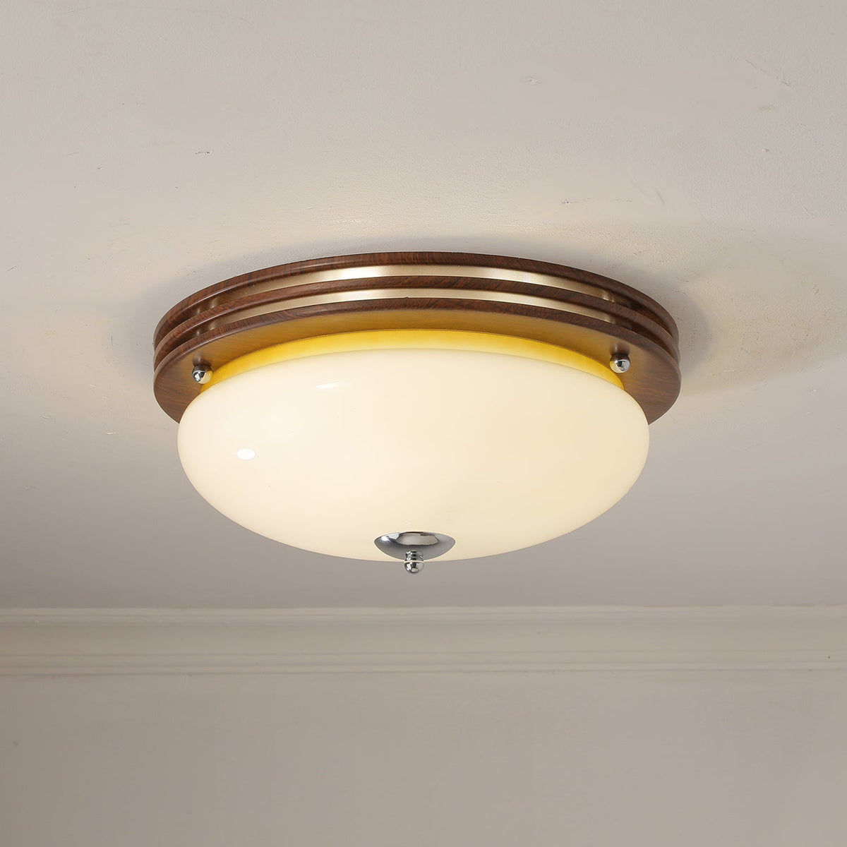 Lysilarae Plafonnier Classique Sphérique en Verre - Neutralighting