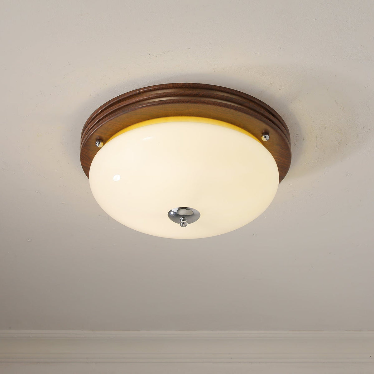 Lysilarae Plafonnier Classique Sphérique en Verre - Neutralighting