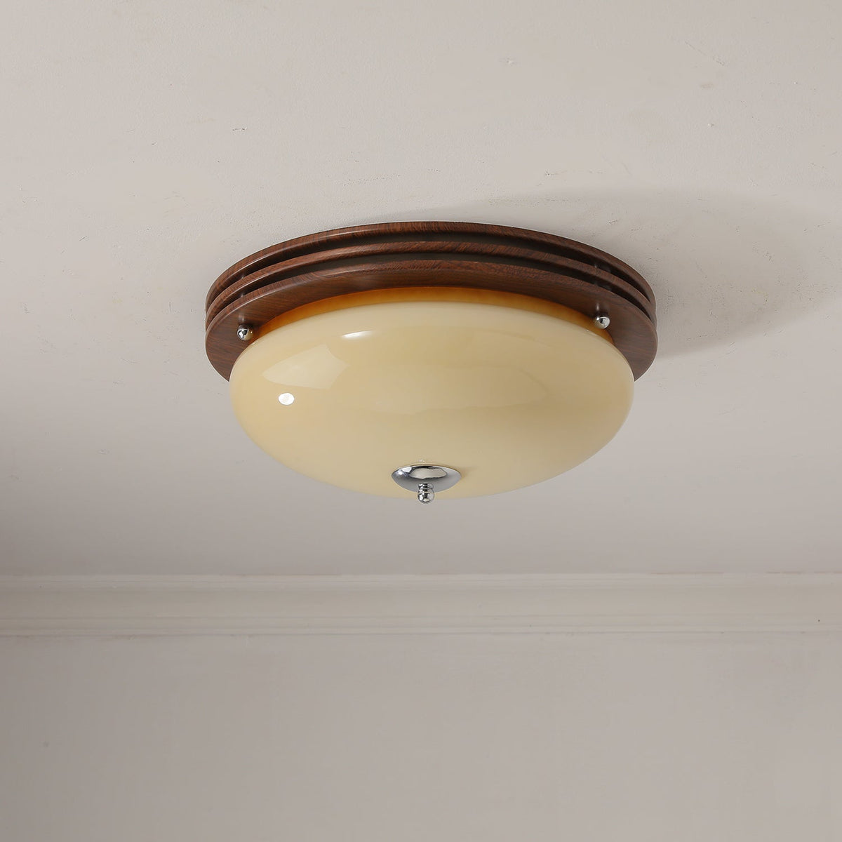 Lysilarae Plafonnier Classique Sphérique en Verre - Neutralighting