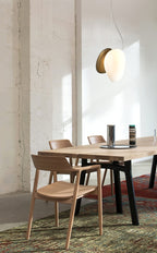 Eclipse Suspension en Verre Givré - Neutralighting