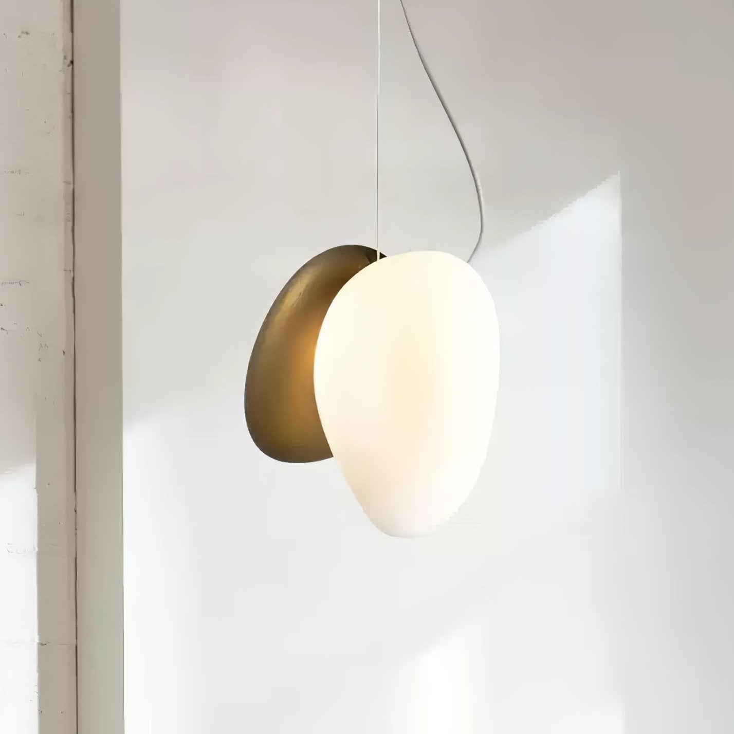 Eclipse Suspension en Verre Givré - Neutralighting
