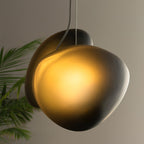 Eclipse Suspension en Verre Givré - Neutralighting