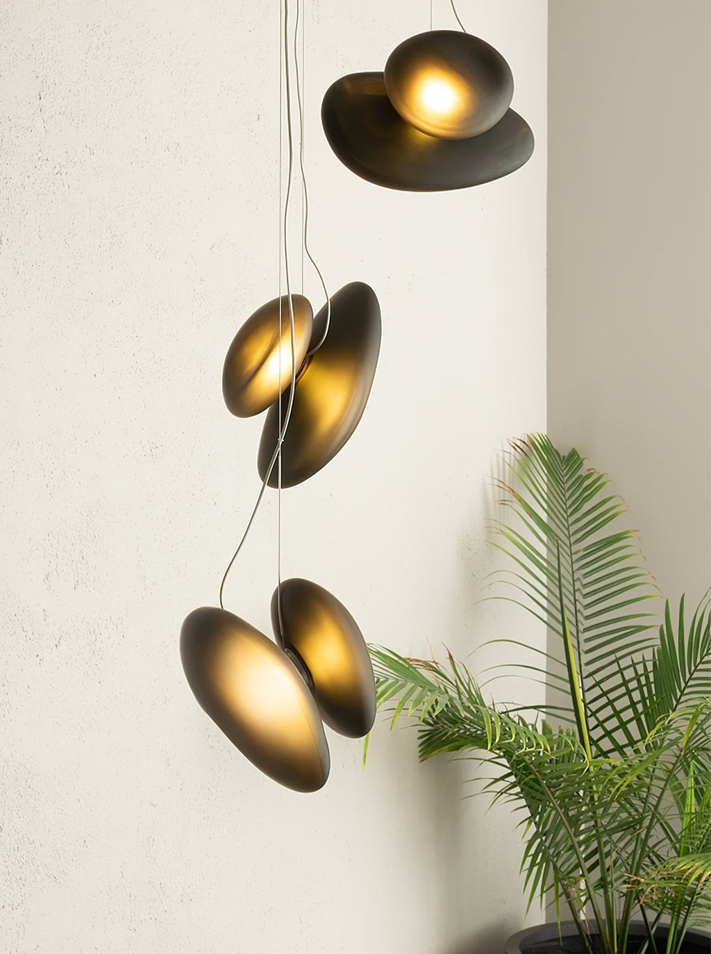 Eclipse Suspension en Verre Givré - Neutralighting