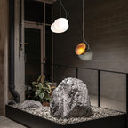 Eclipse Suspension en Verre Givré - Neutralighting