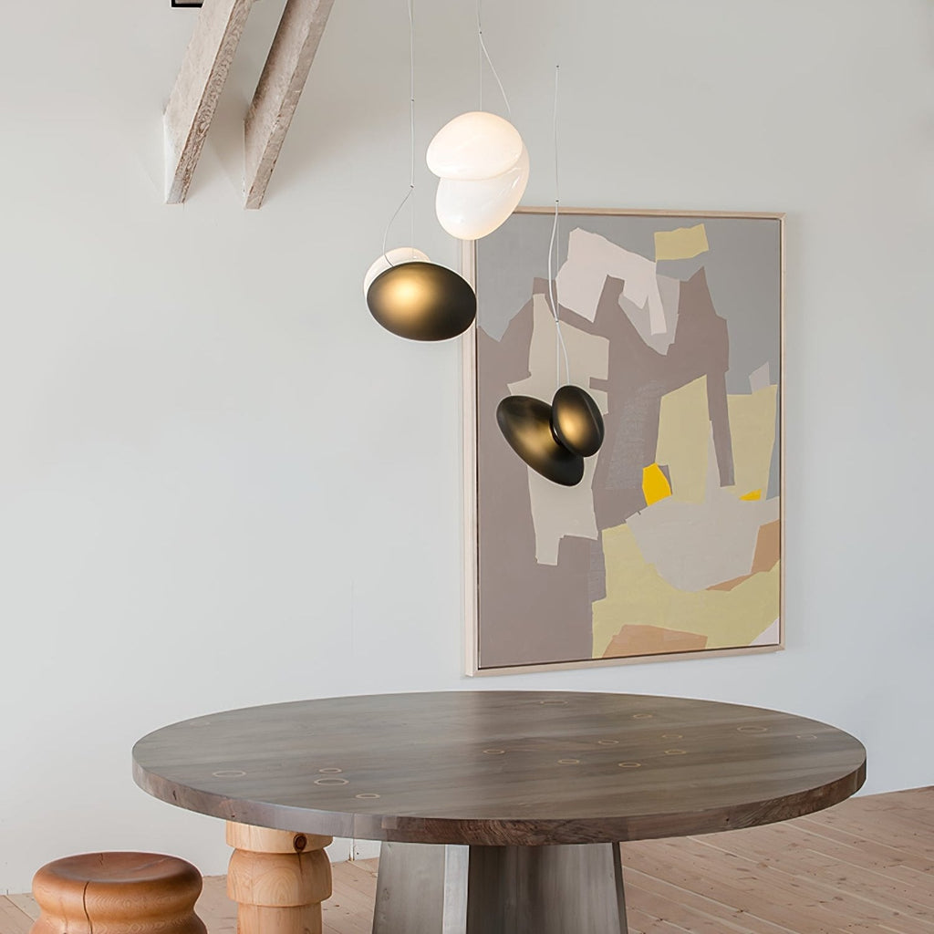 Eclipse Suspension en Verre Givré - Neutralighting