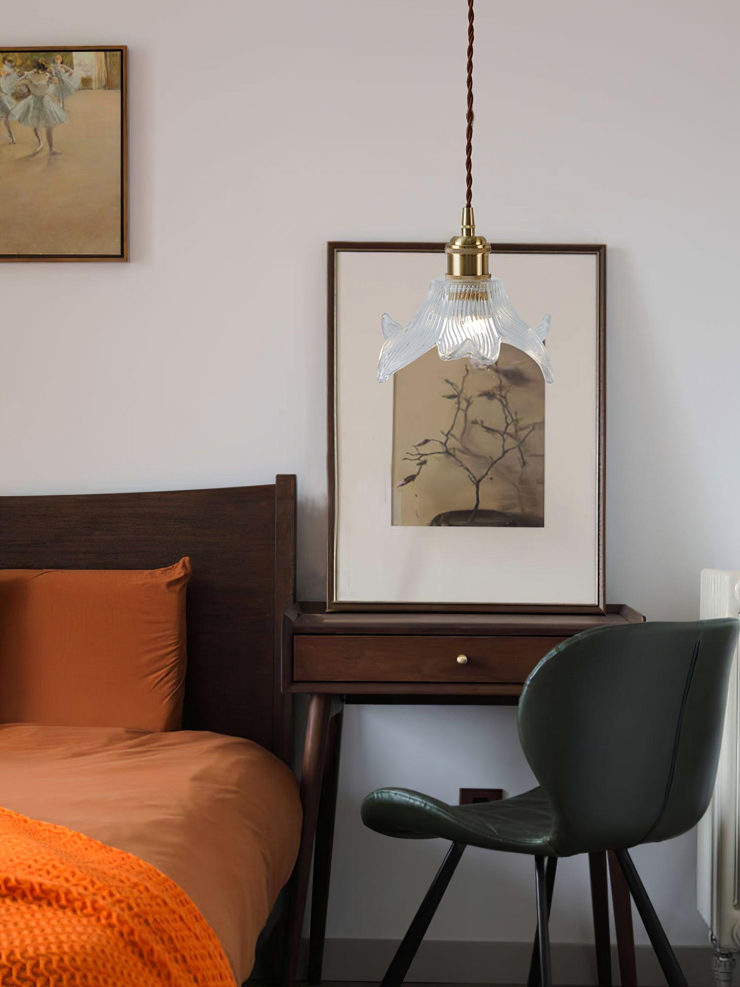 Thaliran Suspension Glam en Laiton et Verre - Neutralighting