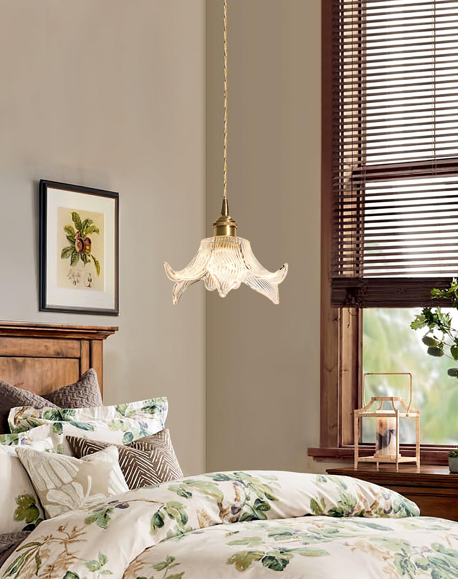 Thaliran Suspension Glam en Laiton et Verre - Neutralighting