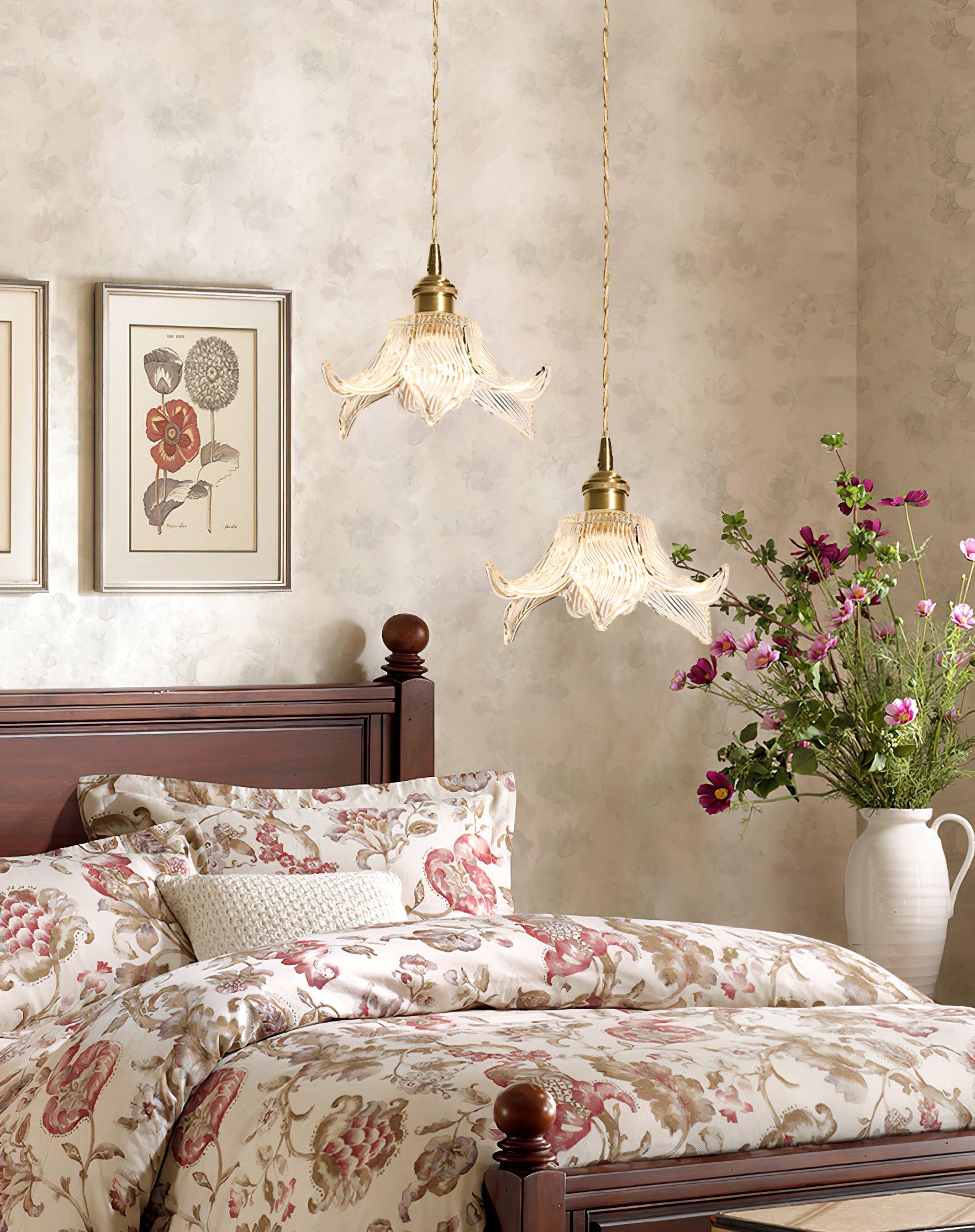 Thaliran Suspension Glam en Laiton et Verre - Neutralighting