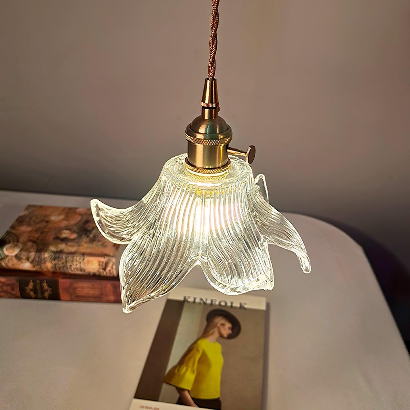 Thaliran Suspension Glam en Laiton et Verre - Neutralighting