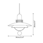 Trava Suspension Stratifié Bois Sphère Moderne - Neutralighting
