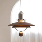 Trava Suspension Stratifié Bois Sphère Moderne - Neutralighting