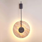 Visolia Applique Murale Minimaliste en Travertin - Neutralighting