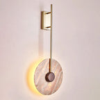 Visolia Applique Murale Minimaliste en Travertin - Neutralighting