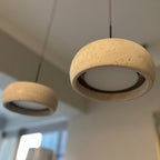 Tova Suspensions en Travertin en Forme de Donut - Neutralighting