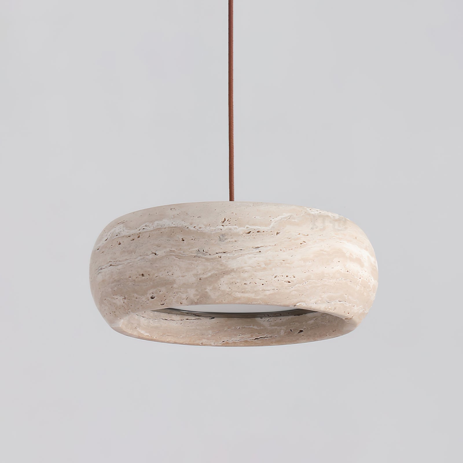 Tova Suspensions en Travertin en Forme de Donut - Neutralighting
