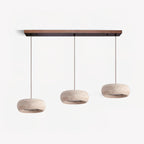 Eurvaran Moderne Minimaliste Tambour Travertin Lumière Pendentif - Neutralighting