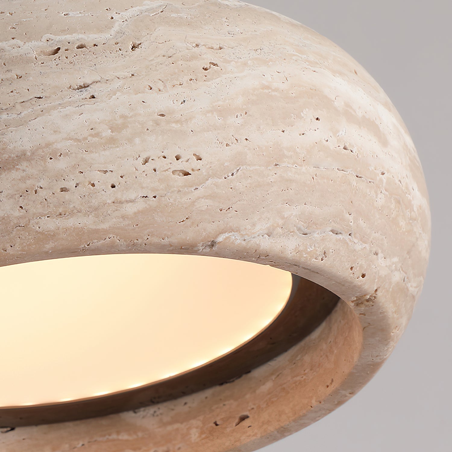 Tova Suspensions en Travertin en Forme de Donut - Neutralighting