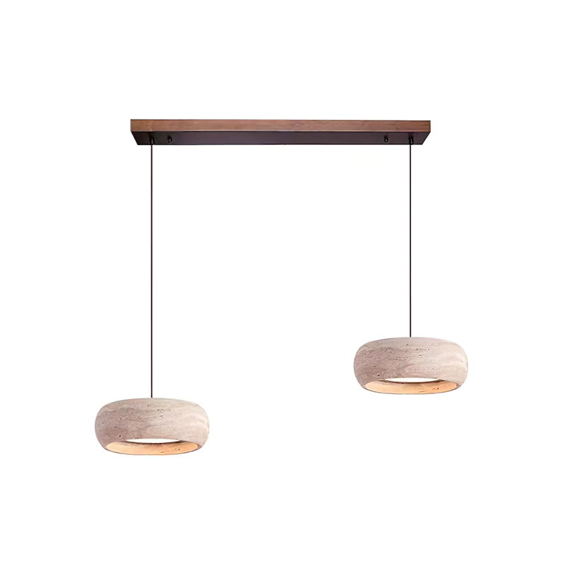 Tova Suspensions en Travertin en Forme de Donut - Neutralighting