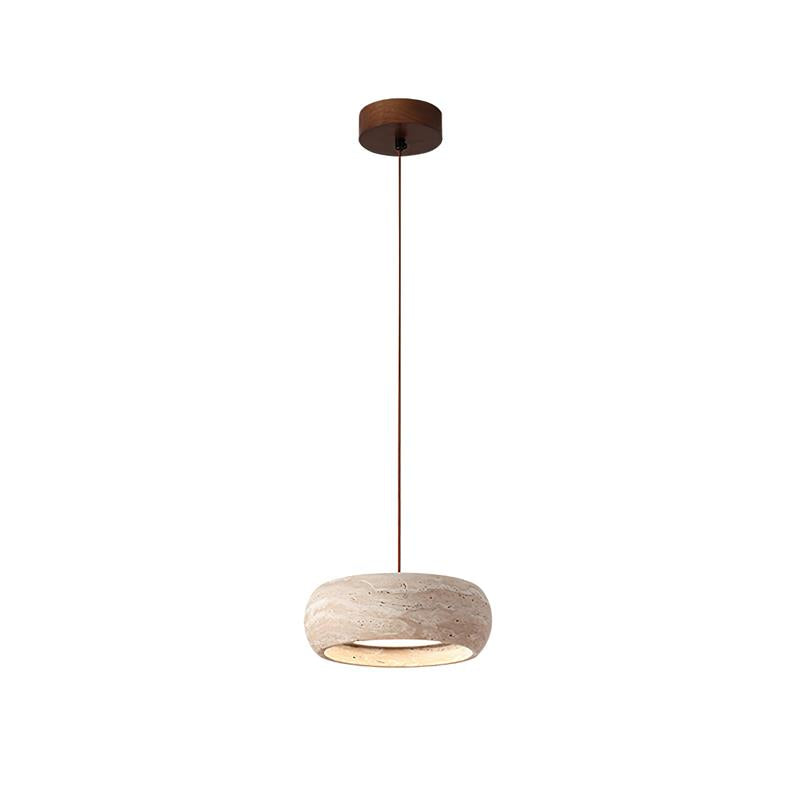 Tova Suspensions en Travertin en Forme de Donut - Neutralighting