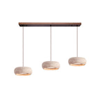 Eurvaran Moderne Minimaliste Tambour Travertin Lumière Pendentif - Neutralighting